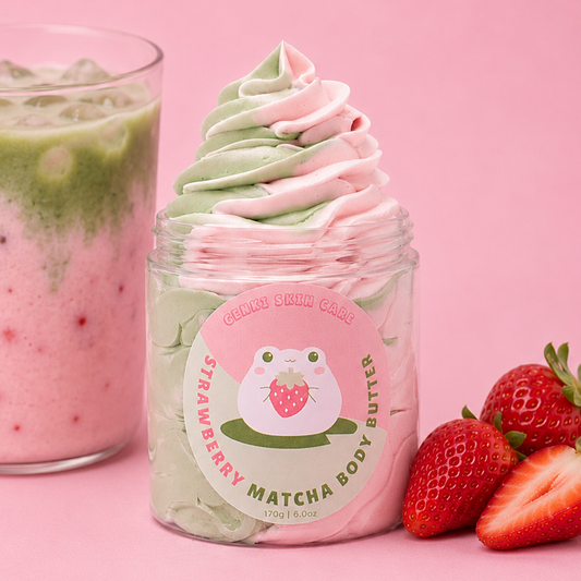 STRAWBERRY MATCHA BOBA BODY BUTTER