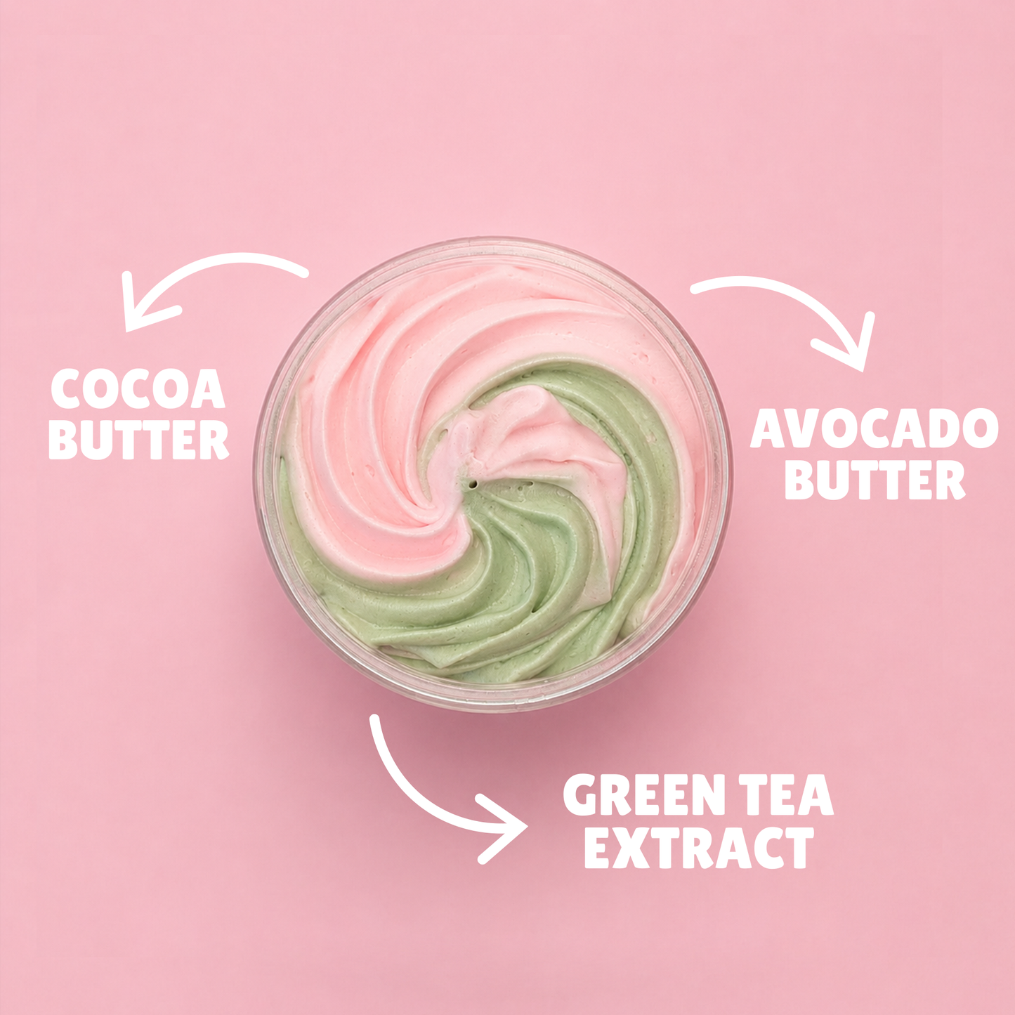 STRAWBERRY MATCHA BOBA BODY BUTTER