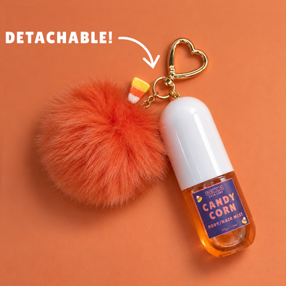 CANDY CORN HAIR & BODY MIST KEYCHAIN