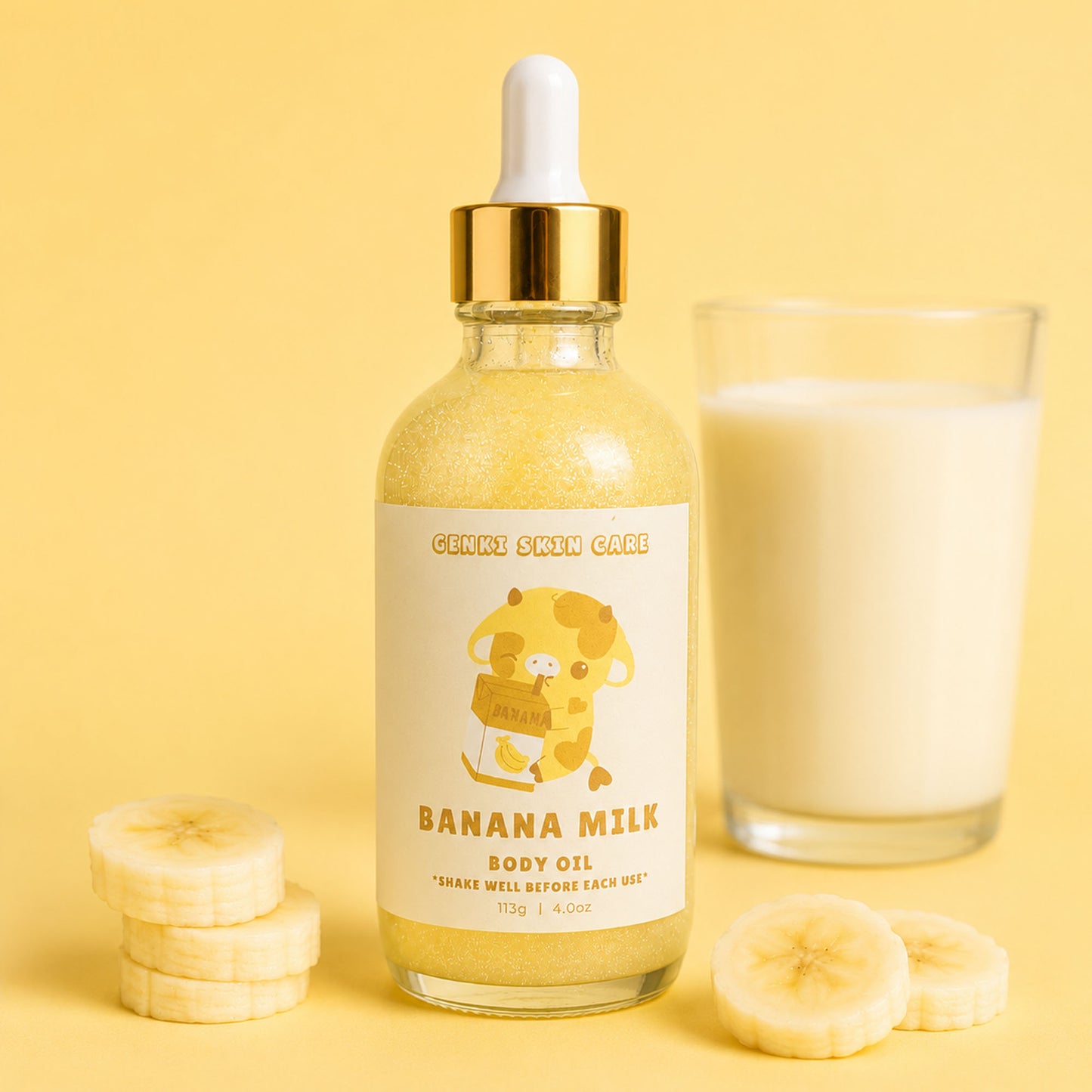 BANANA MILK SHIMMERING BODY OIL