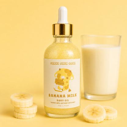 BANANA MILK SHIMMERING BODY OIL