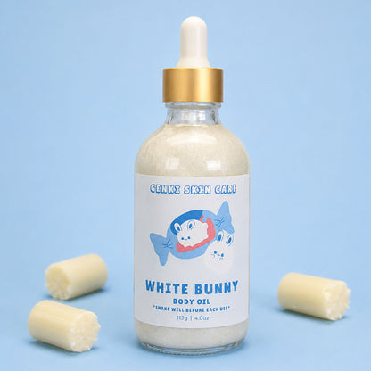 WHITE BUNNY SHIMMERING BODY OIL