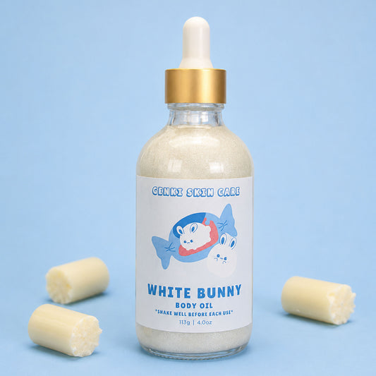 WHITE BUNNY SHIMMERING BODY OIL