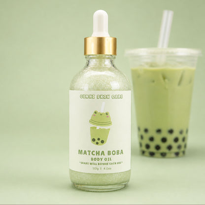 MATCHA BOBA SHIMMERING BODY OIL