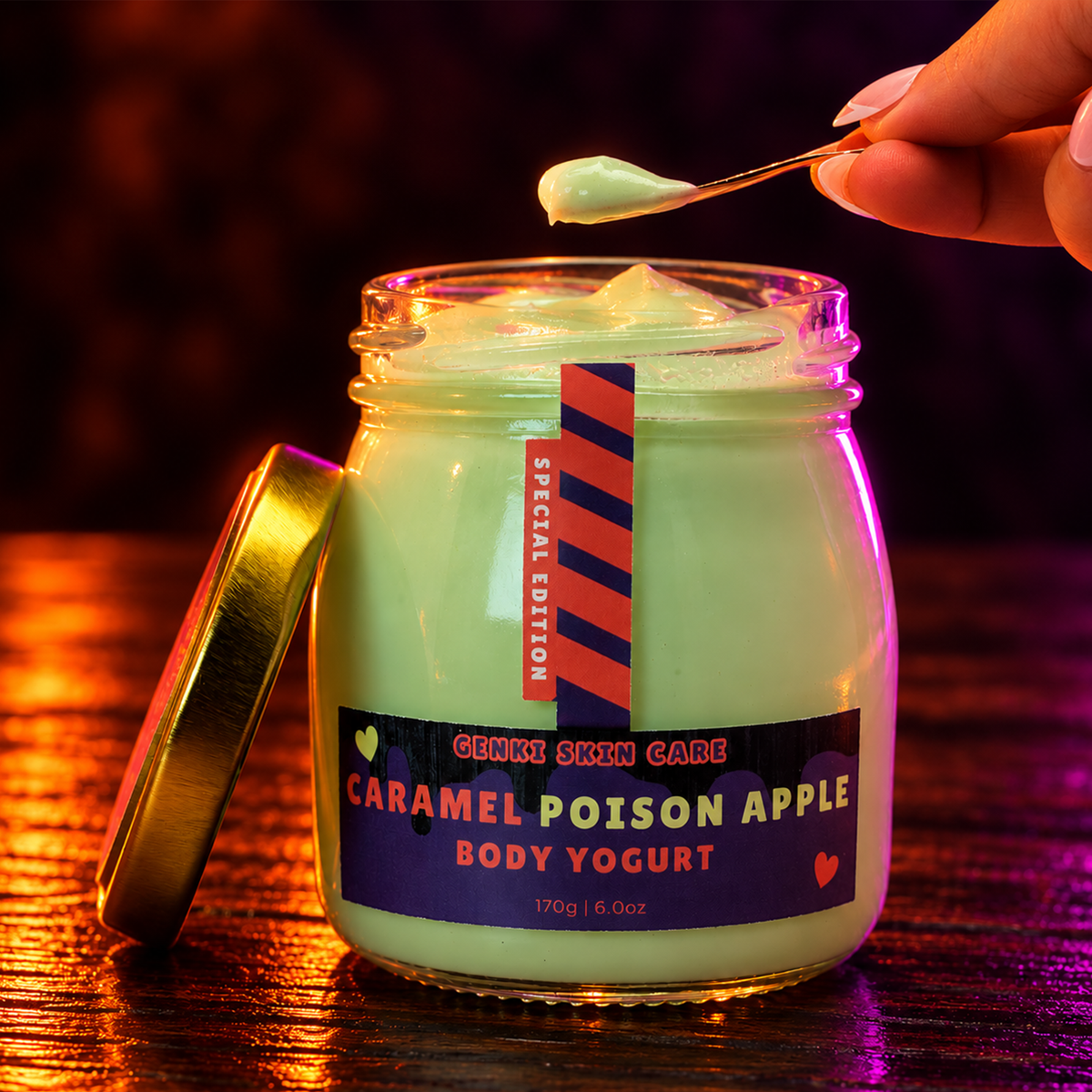 CARAMLE POISON APPLE BODY YOGURT