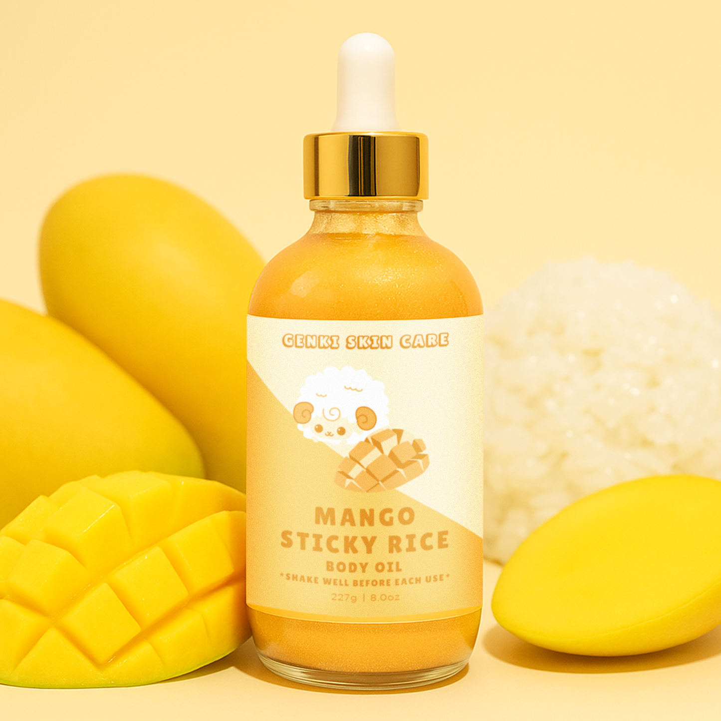 MANGO STICKY RICE SHIMMERING BODY OIL