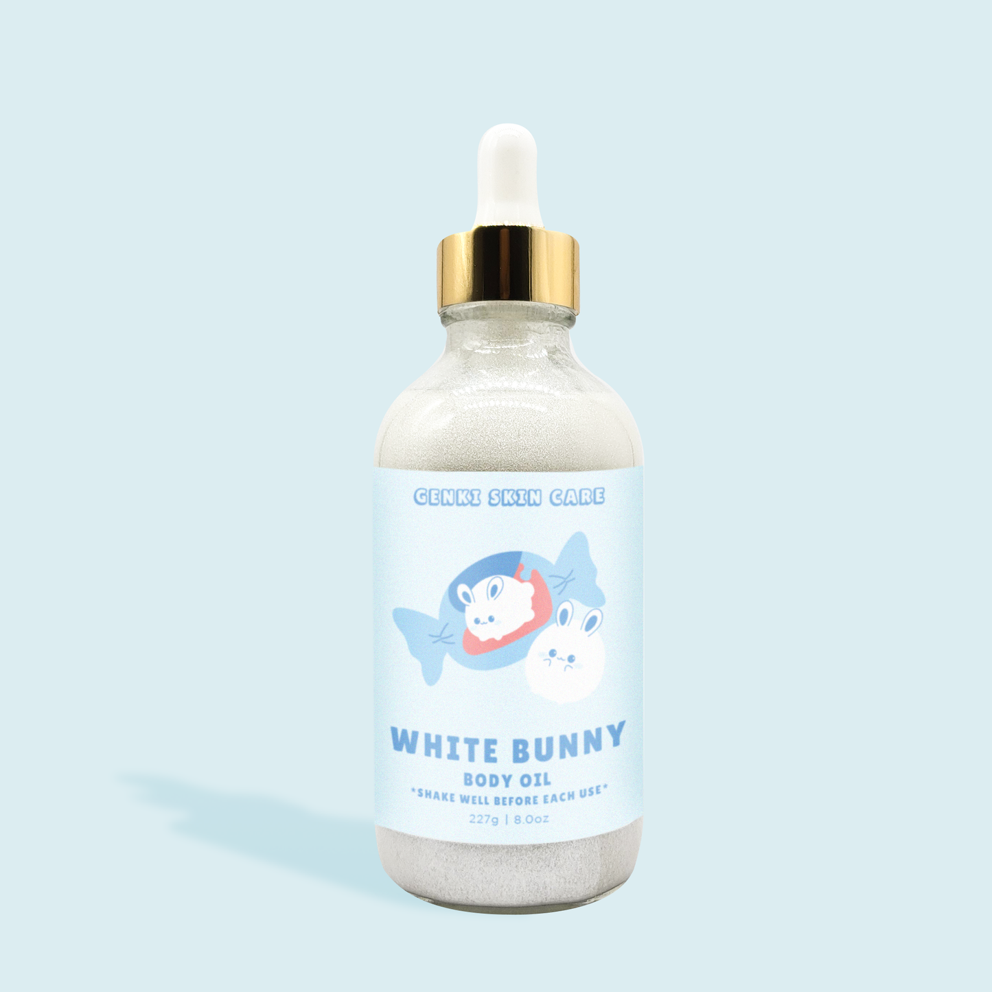WHITE BUNNY SHIMMERING BODY OIL