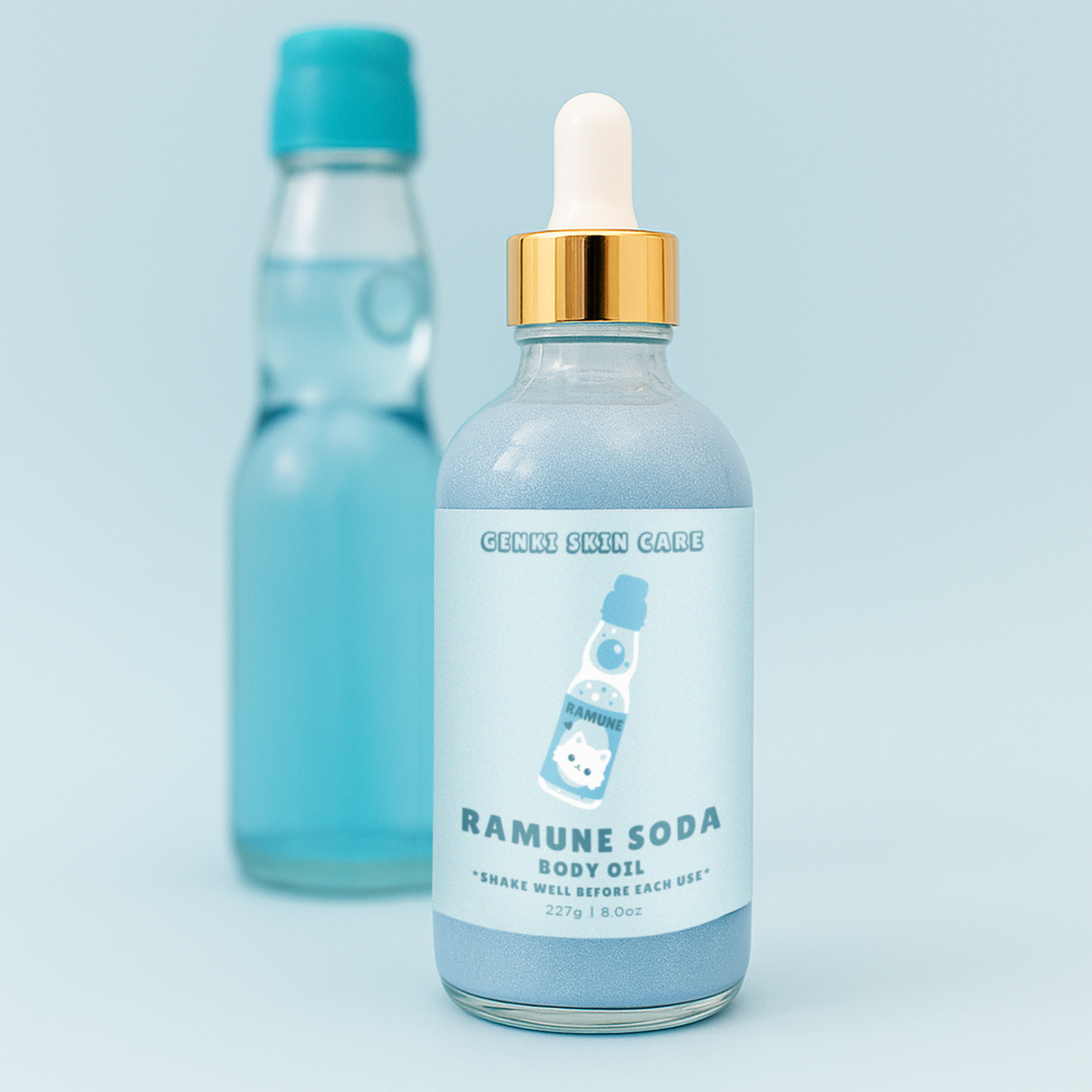RAMUNE SODA SHIMMERING BODY OIL