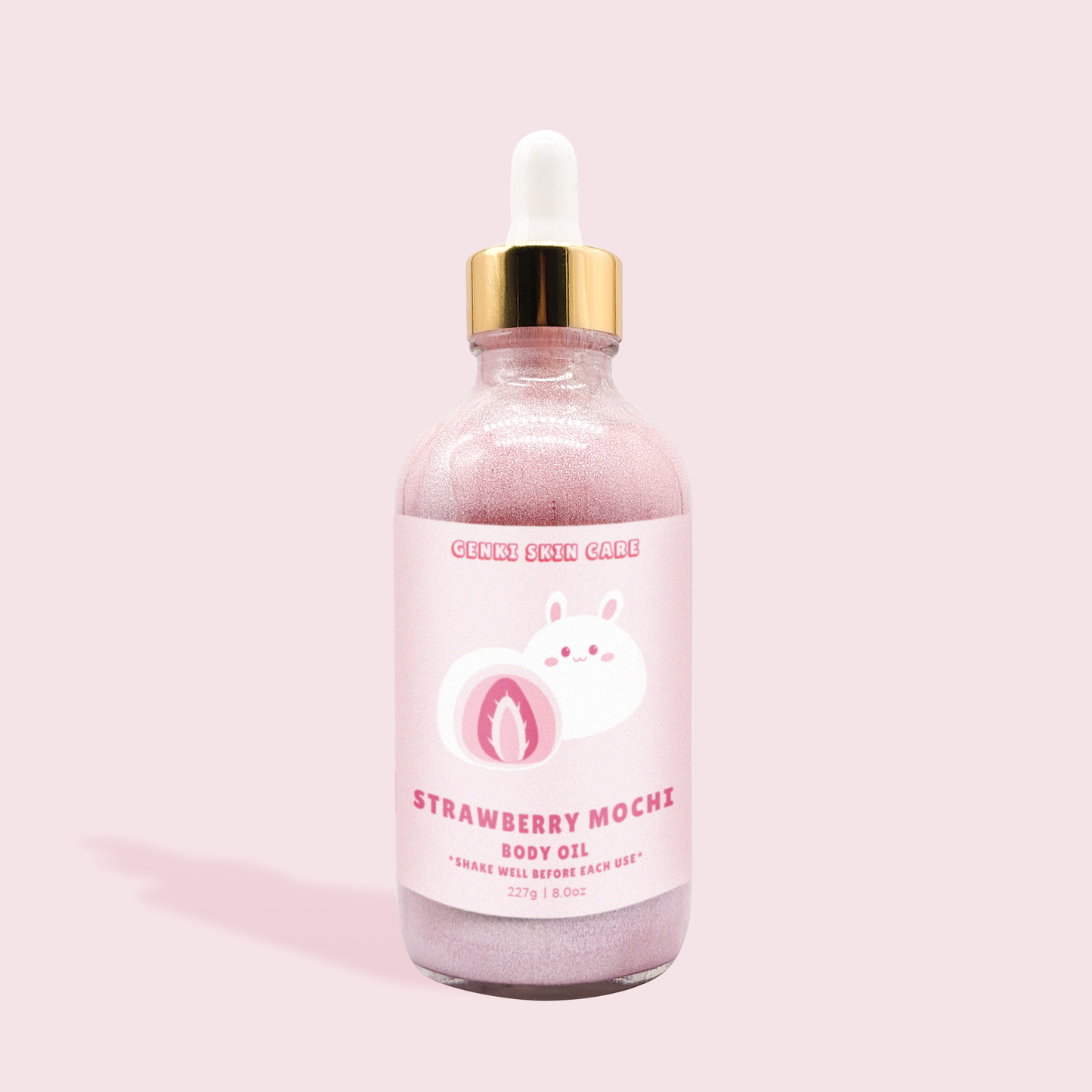 STRAWBERRY MOCHI SHIMMERING BODY OIL