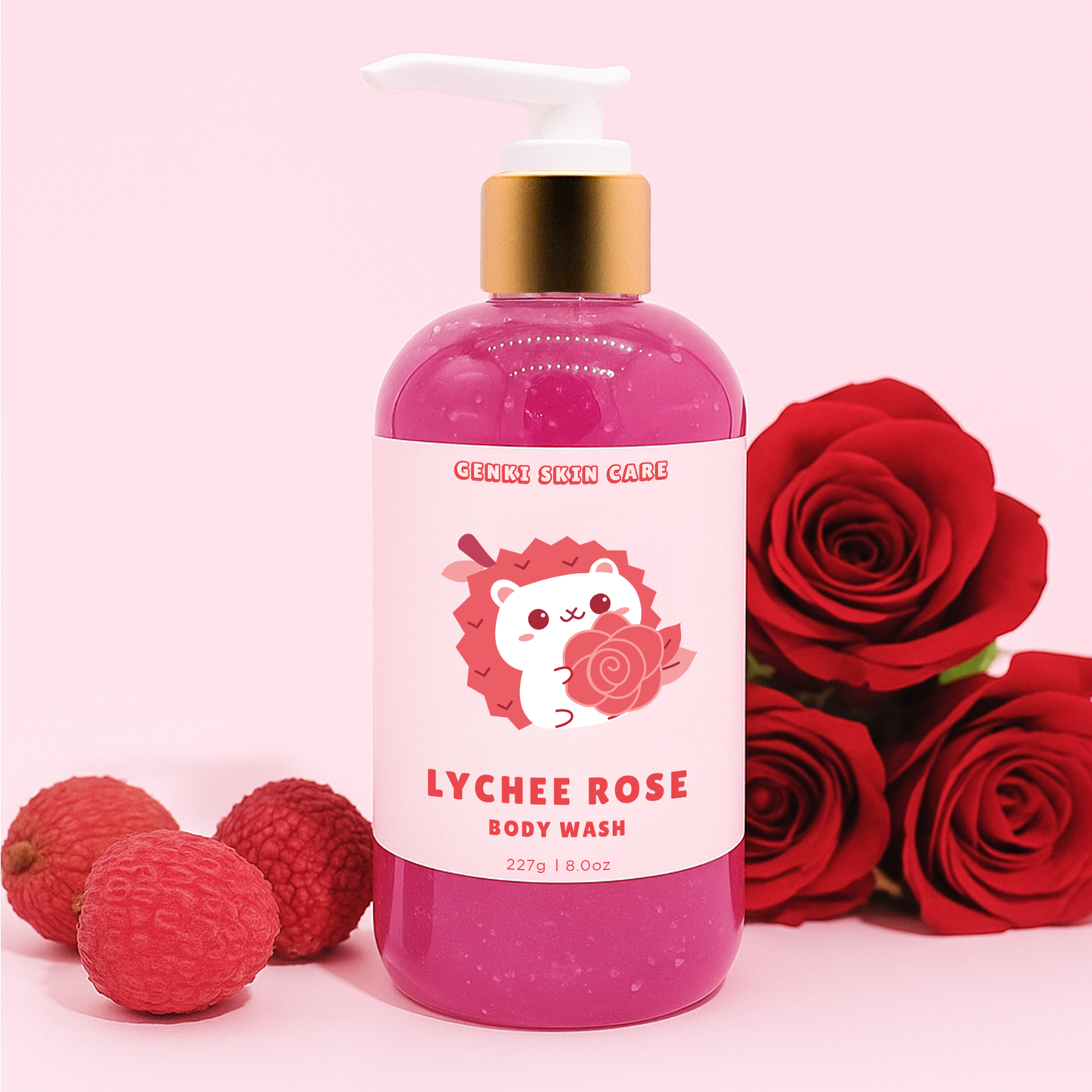 LYCHEE AND ROSE BODY WASH