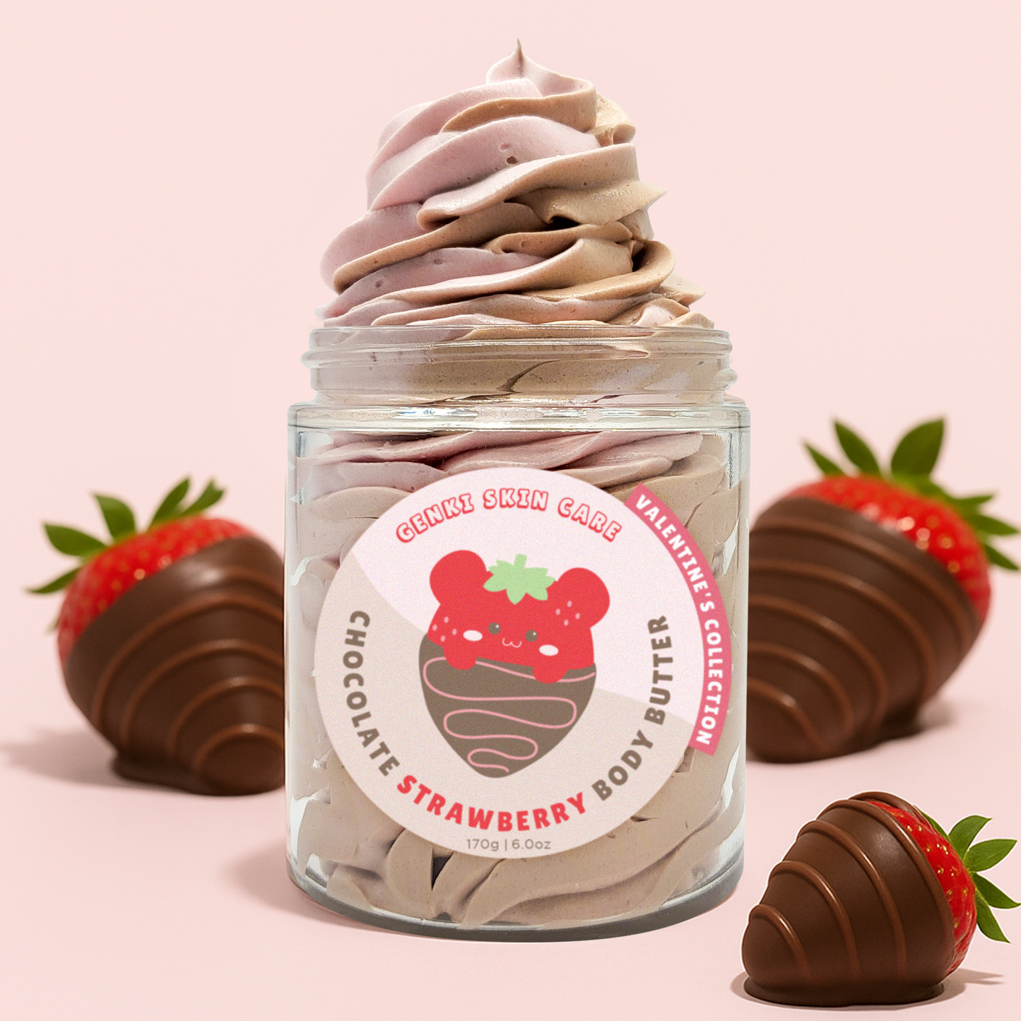 CHOCOLATE STRAWBERRY WHIPPED BODY BUTTER
