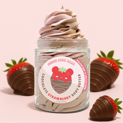 CHOCOLATE STRAWBERRY WHIPPED BODY BUTTER