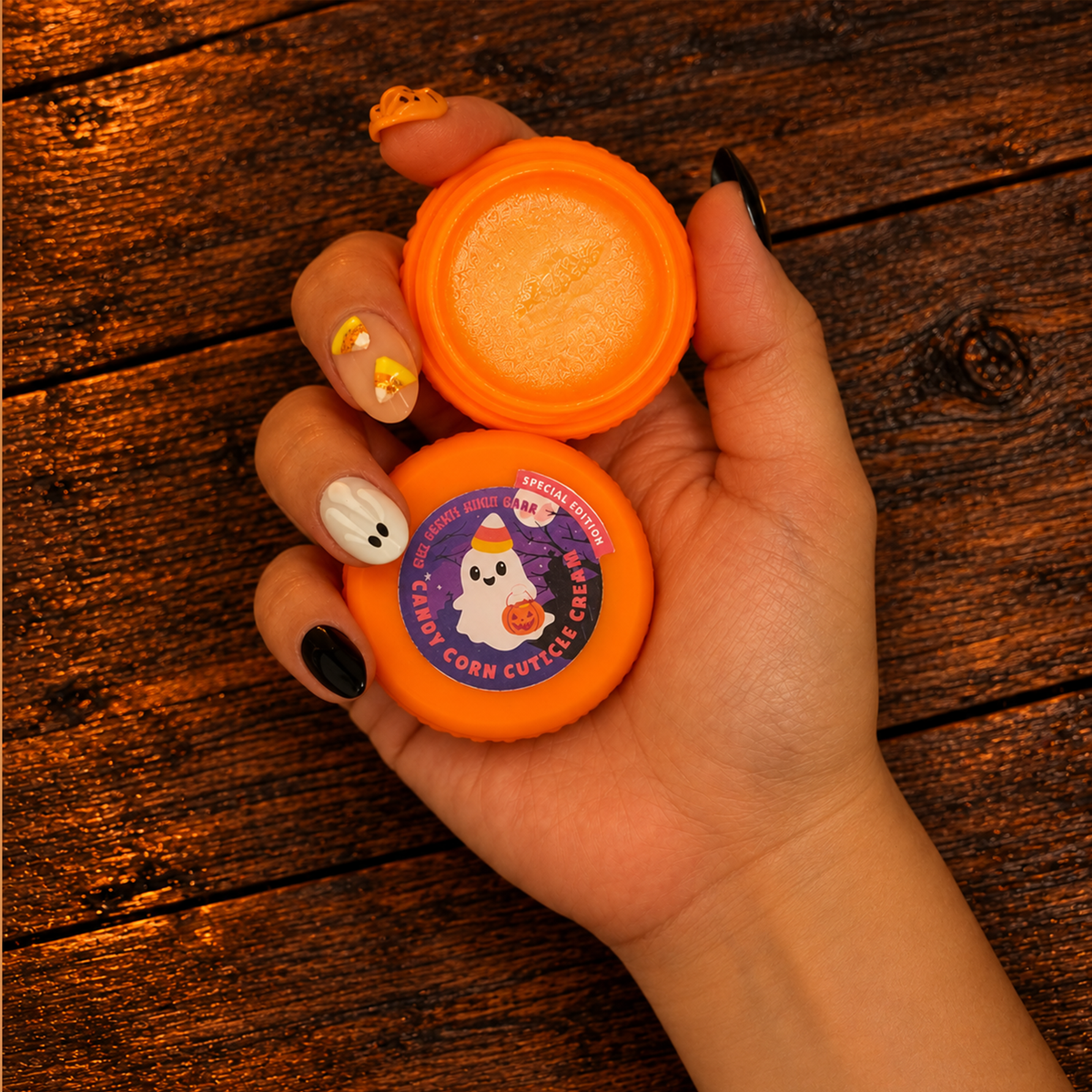 CANDY CORN CUTICLE CREAM