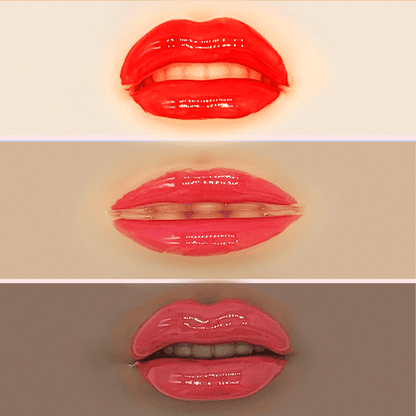 STRAWBERRY MATCHA LIP GLOSS KEYCHAIN