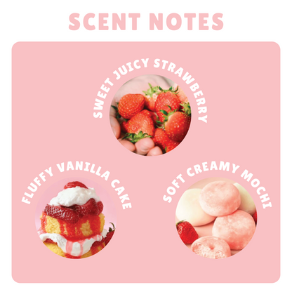 STRAWBERRY MOCHI HAIR & BODY MIST KEYCHAIN